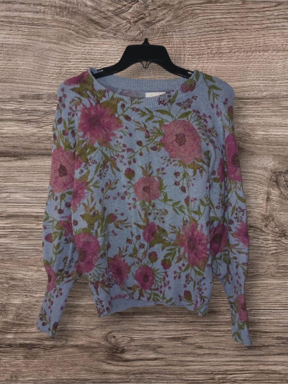 LC Lauren Conrad Floral Sweater - Women's Small